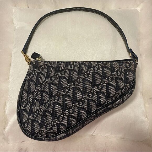 Vintage Y2K Dior saddle bag - Picture 1 of 8